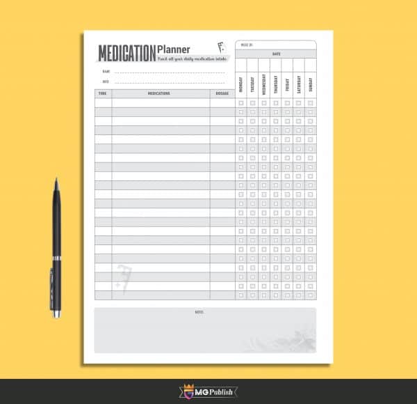 daily Medication Planner & Medicine tracker 3