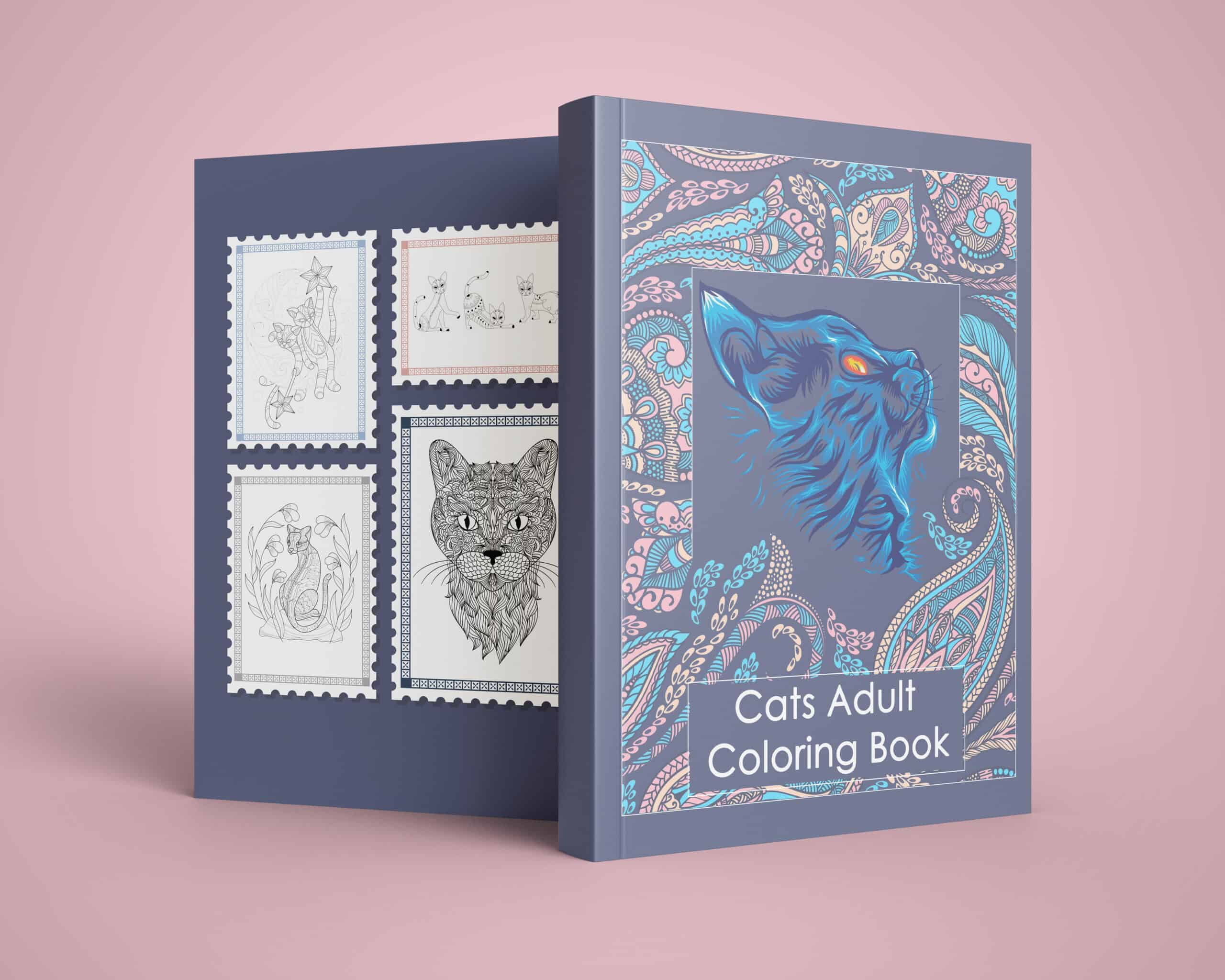 100 Animals Adult Coloring Book: Stress Relieving Designs to Color