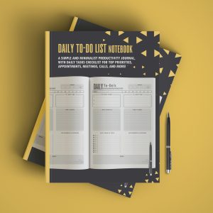 Daily To Do List Notebook Planner