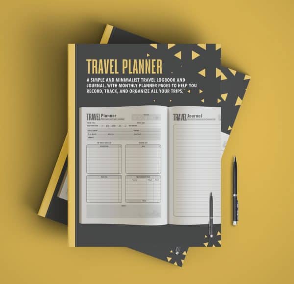 TRAVEL PLANNER LOGBOOK JOURNAL