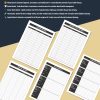 doctor visit logbook, medical log book, personal health record book