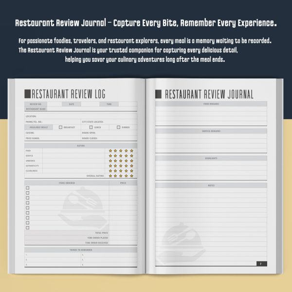 Restaurant Review Journal